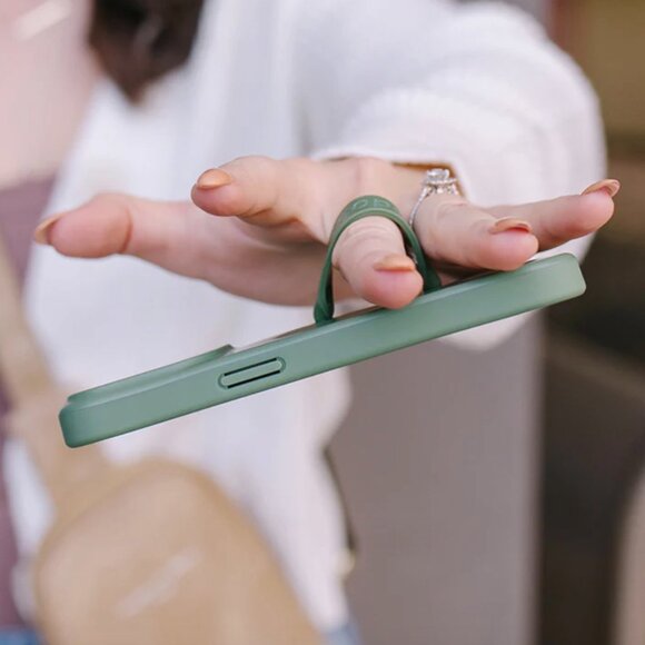 NWT Loopy OLIVE Green iPhone 15 Pro Max Phone Case - Righty - Picture 5 of 10